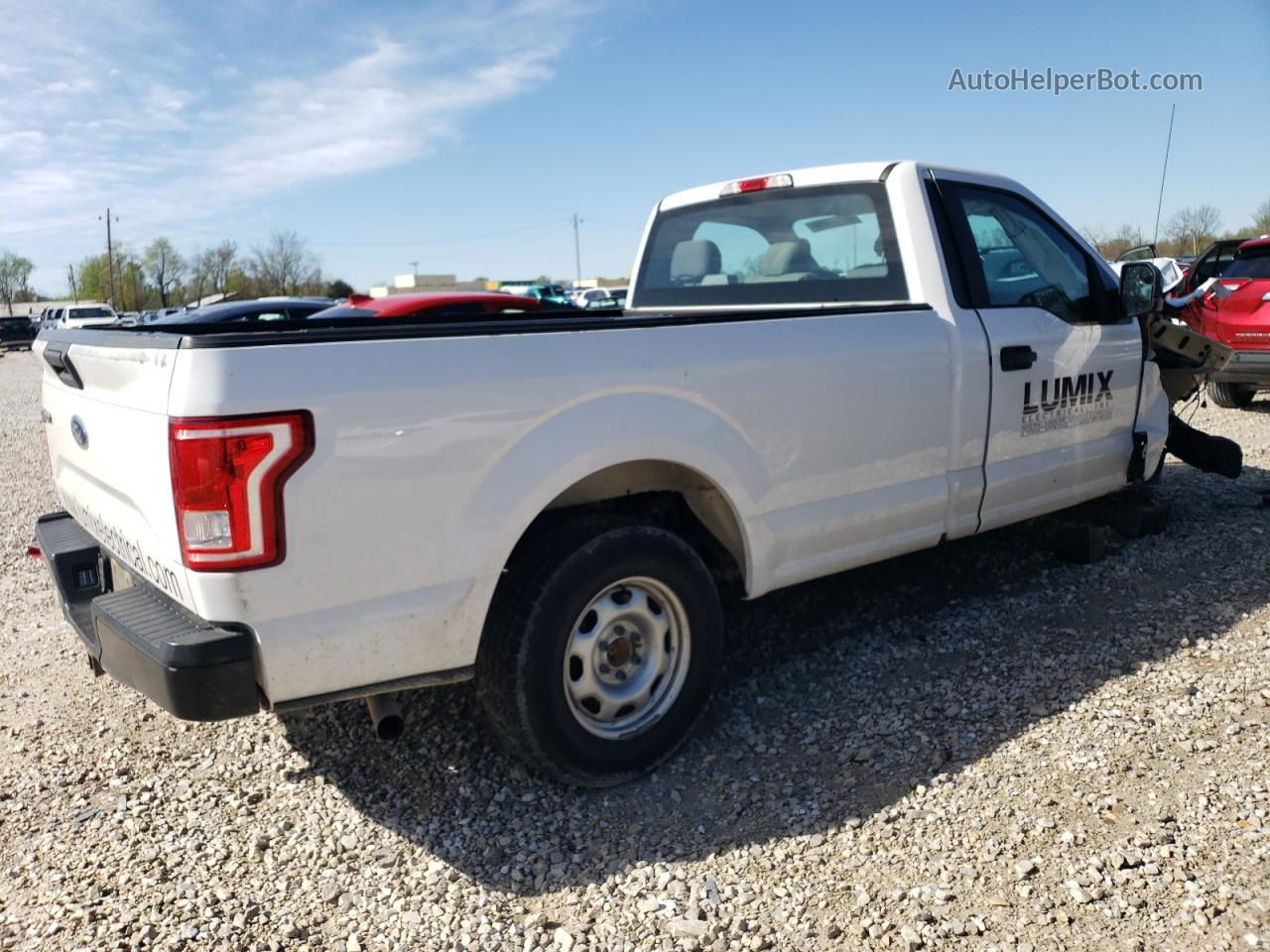 2017 Ford F150  White vin: 1FTMF1C89HKC05453