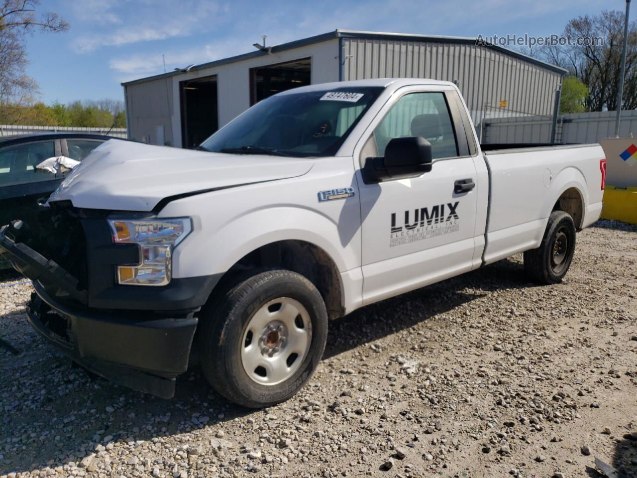 2017 Ford F150  White vin: 1FTMF1C89HKC05453