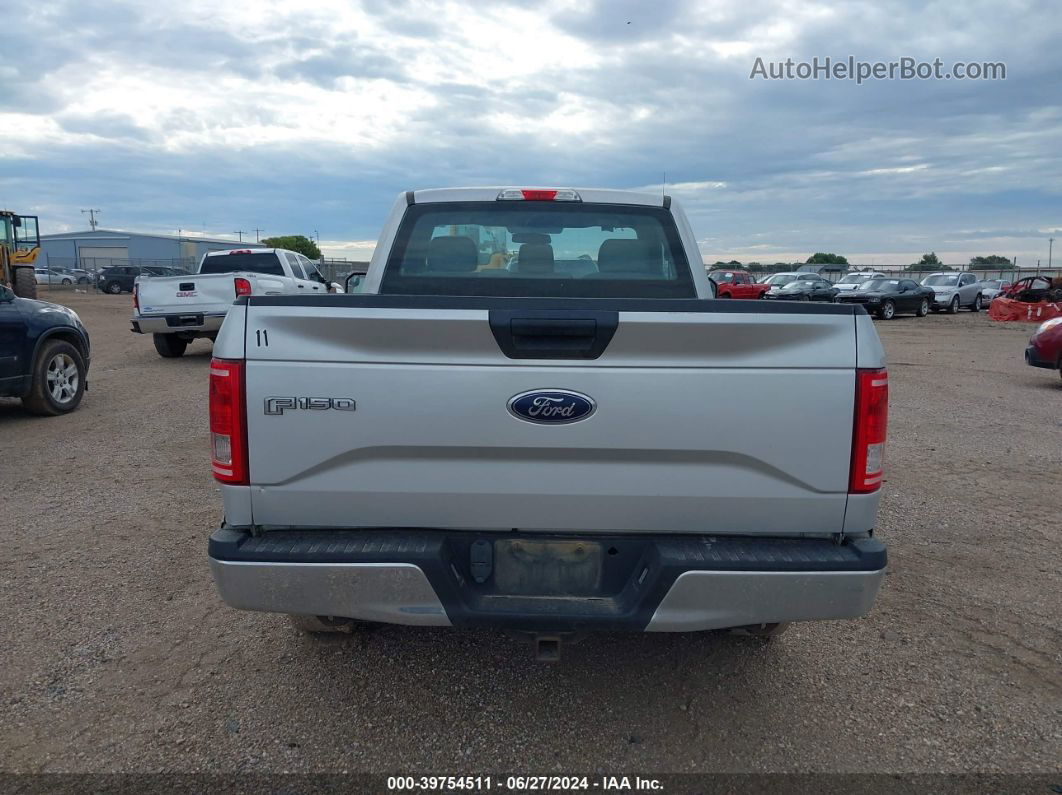 2017 Ford F-150 Xl Silver vin: 1FTMF1C89HKE13154