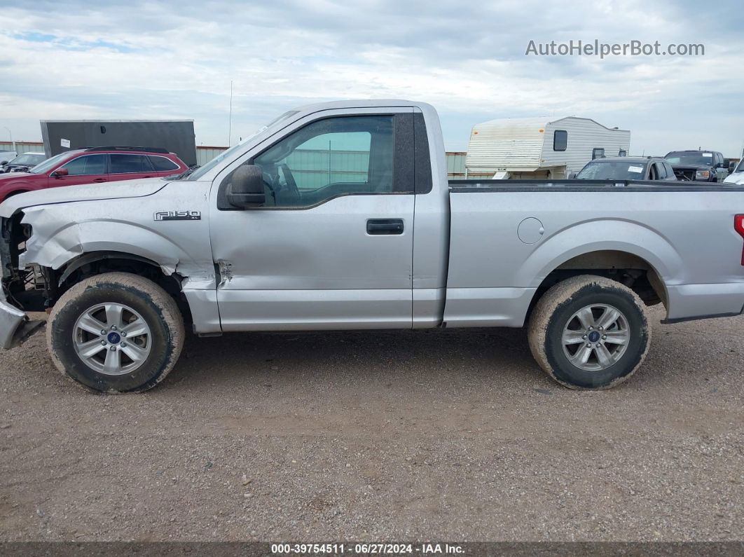 2017 Ford F-150 Xl Silver vin: 1FTMF1C89HKE13154