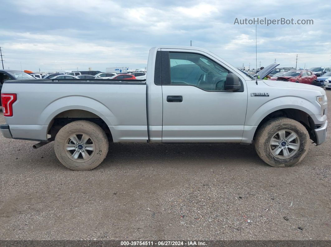 2017 Ford F-150 Xl Silver vin: 1FTMF1C89HKE13154