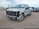 2017 Ford F-150 Xl Silver vin: 1FTMF1C89HKE13154