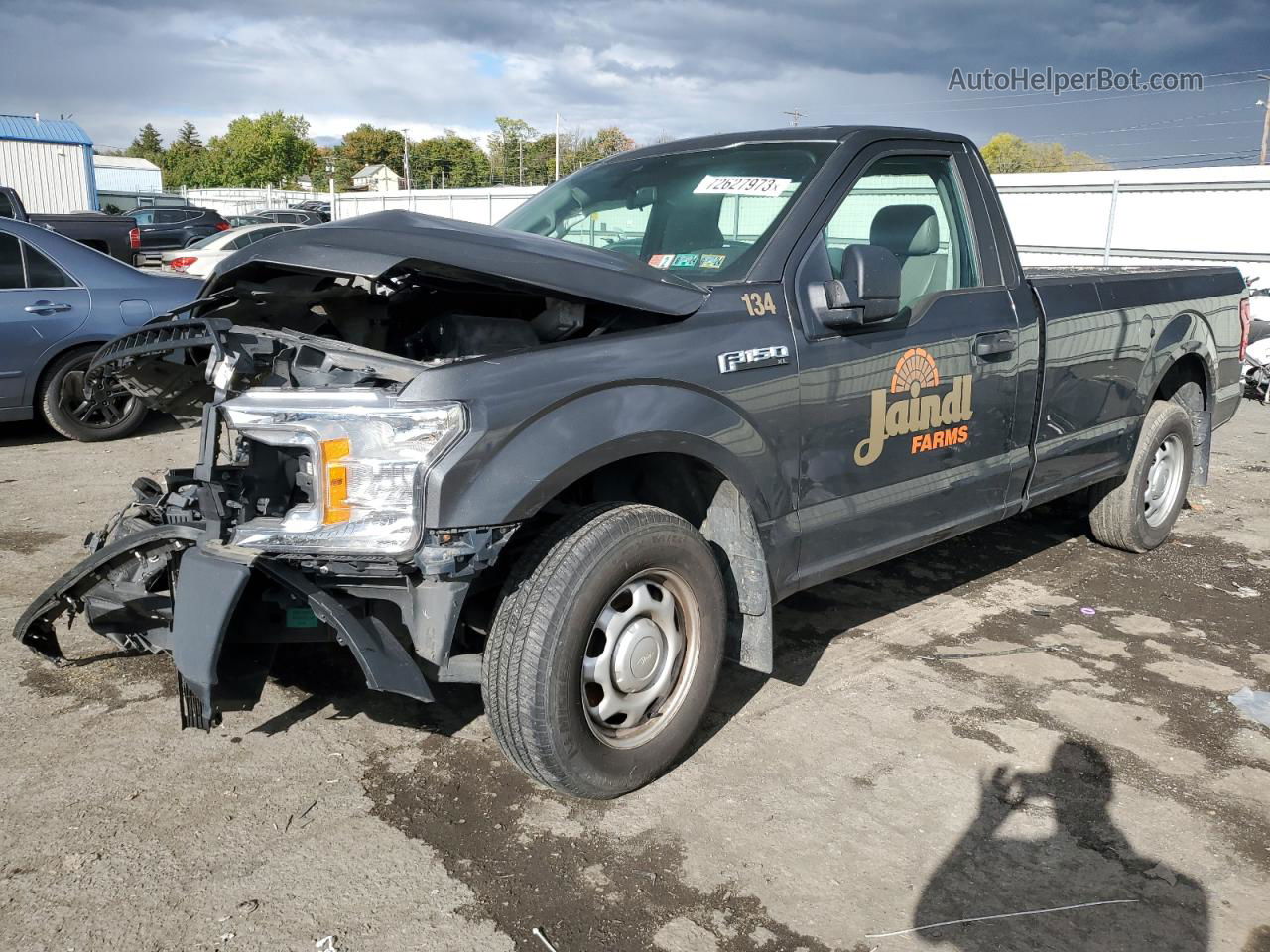 2019 Ford F150  Charcoal vin: 1FTMF1CB0KKD17254