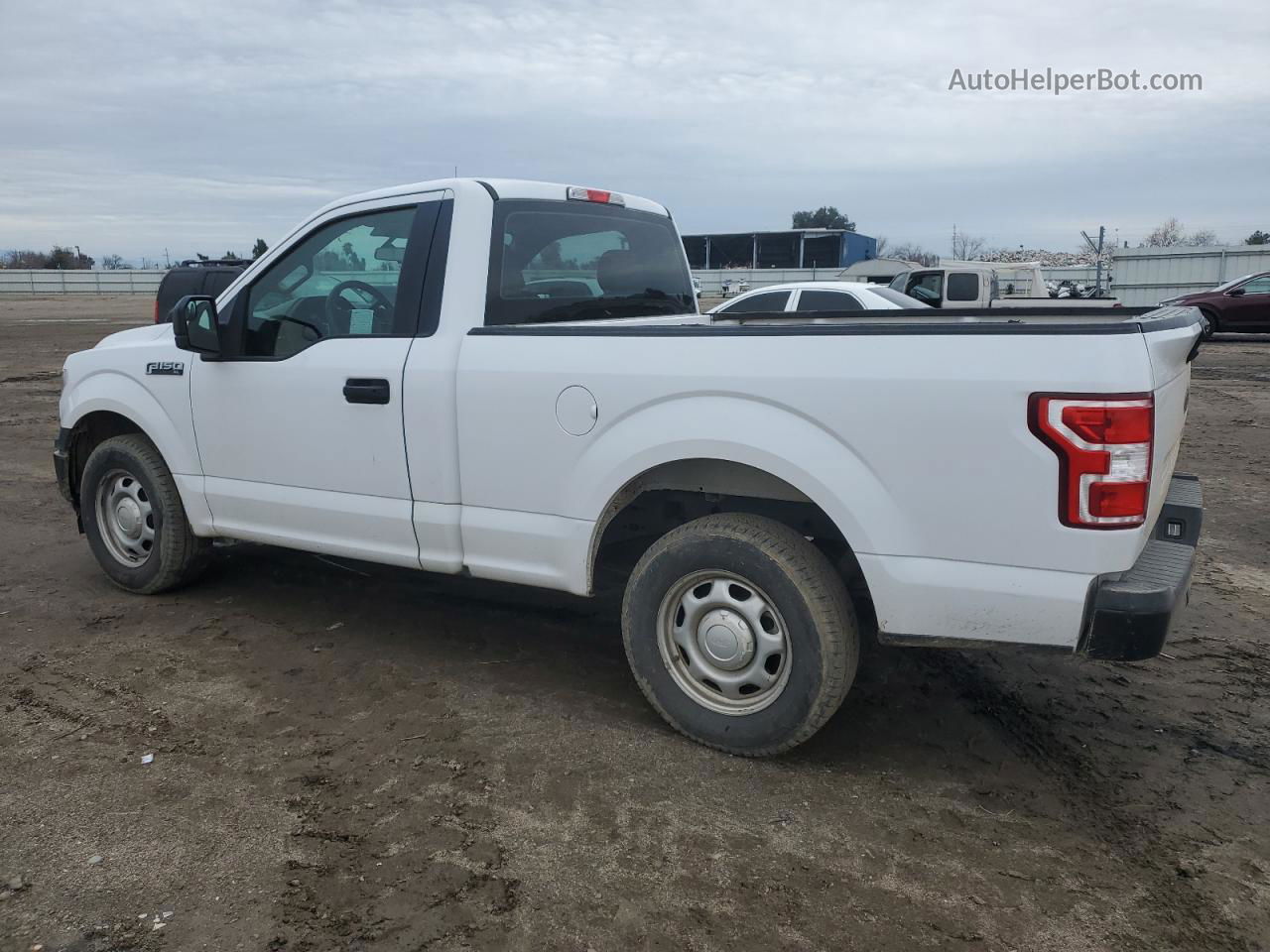 2019 Ford F150  White vin: 1FTMF1CB0KKD64977