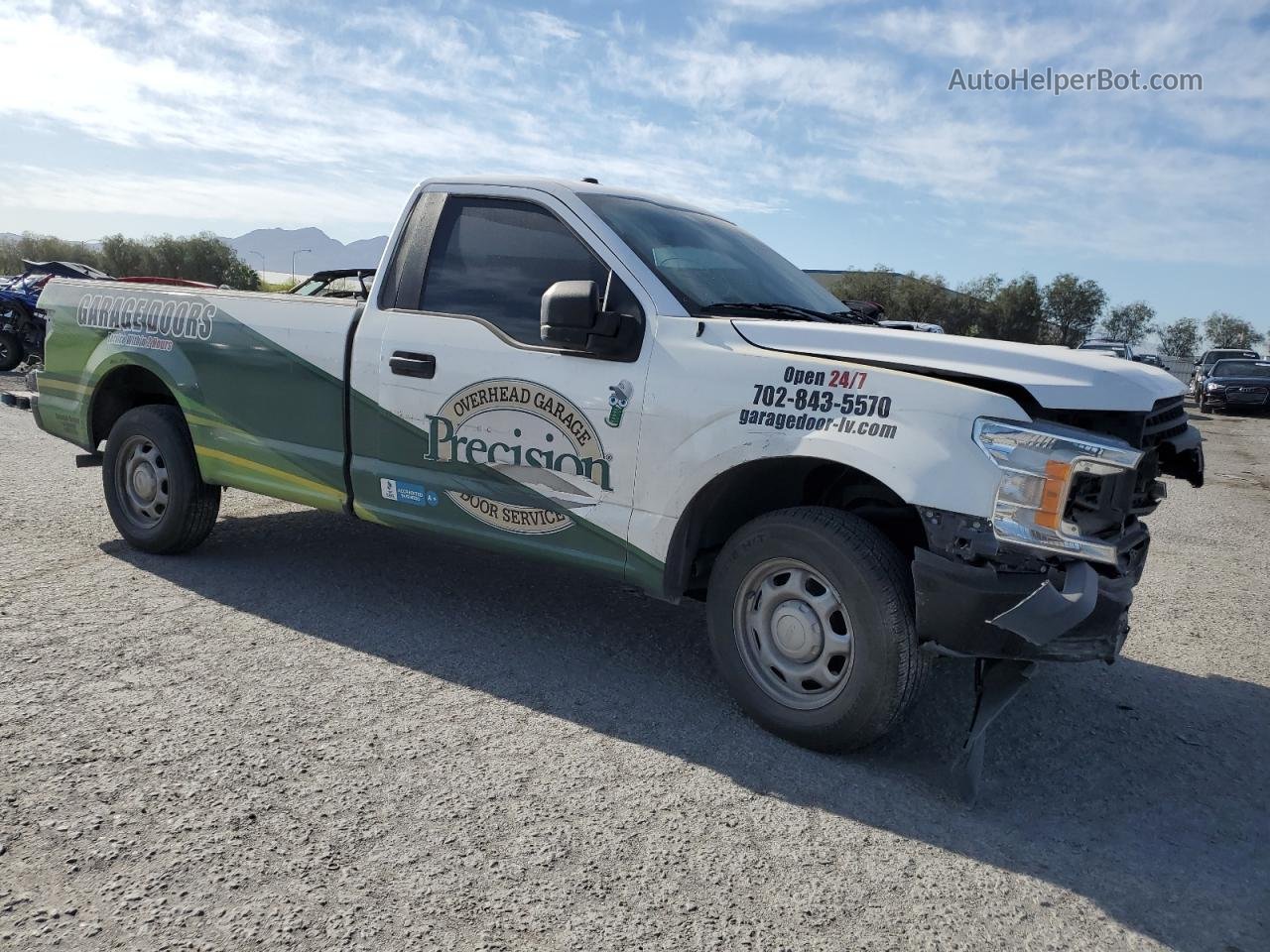 2018 Ford F150  White vin: 1FTMF1CB3JKC03697