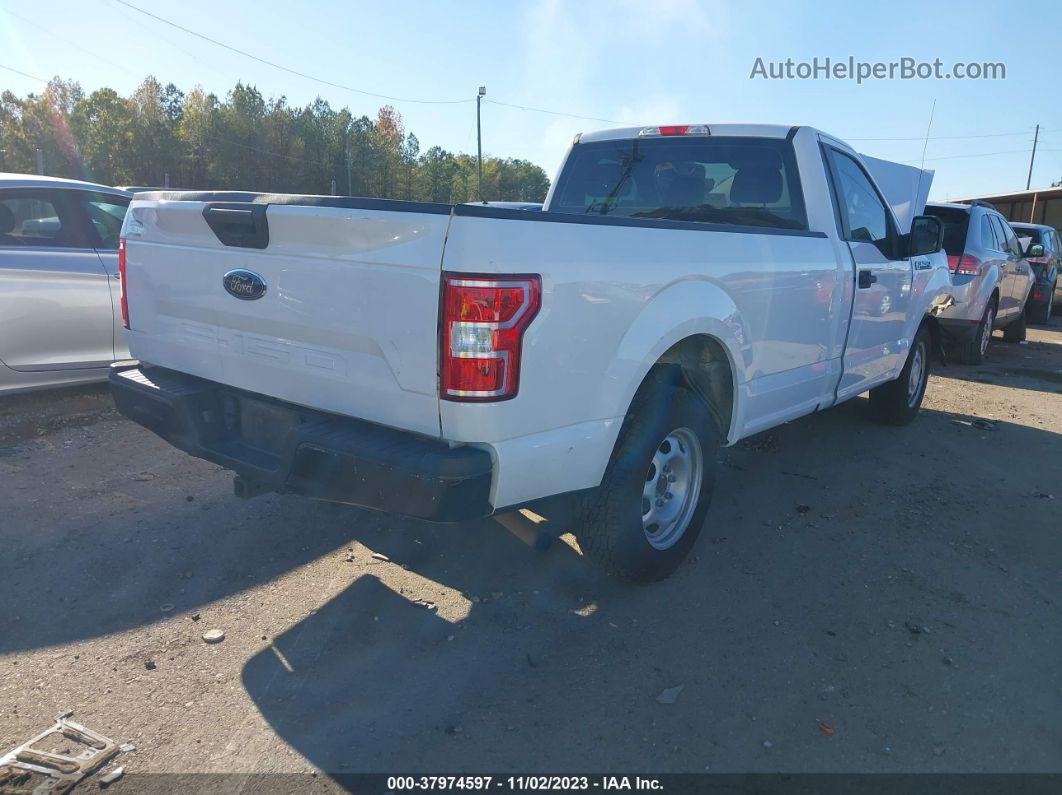 2018 Ford F-150 Xl White vin: 1FTMF1CB4JKF39178