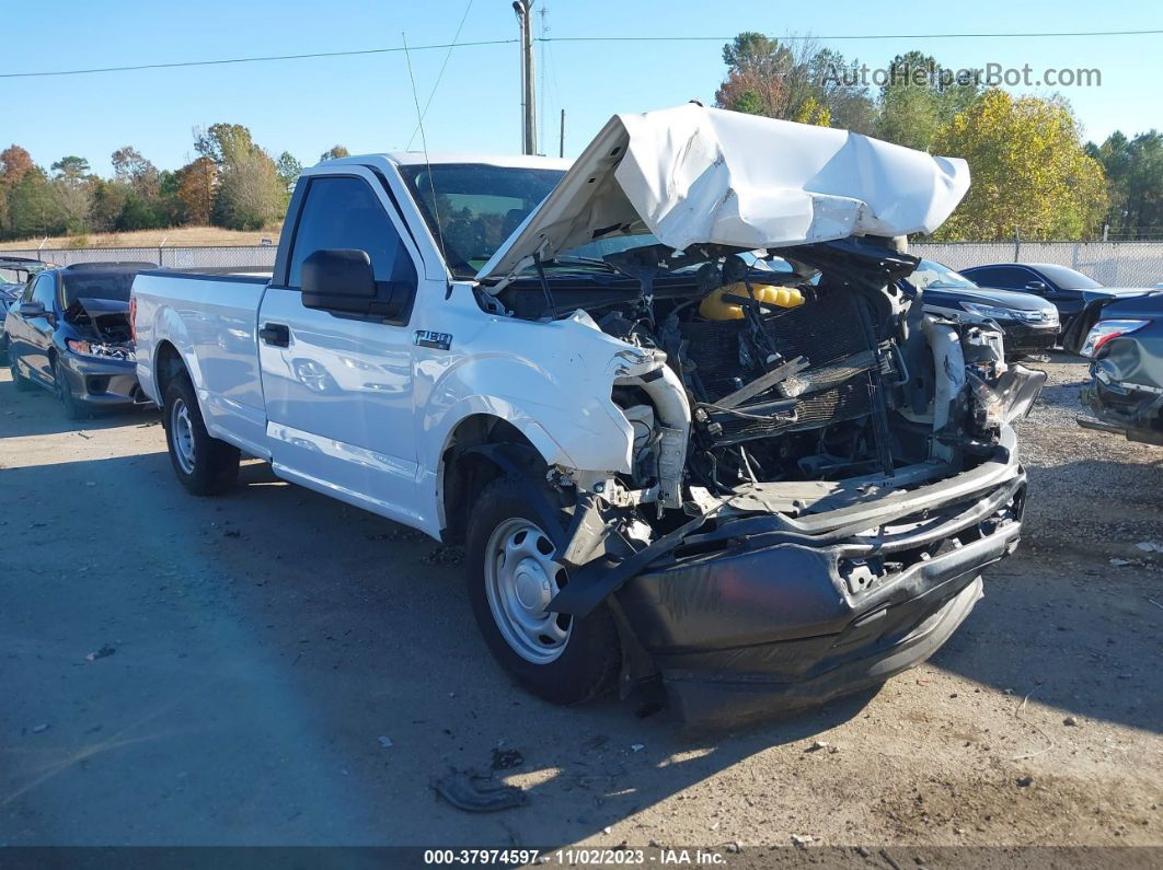 2018 Ford F-150 Xl White vin: 1FTMF1CB4JKF39178