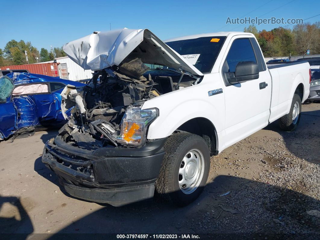 2018 Ford F-150 Xl White vin: 1FTMF1CB4JKF39178