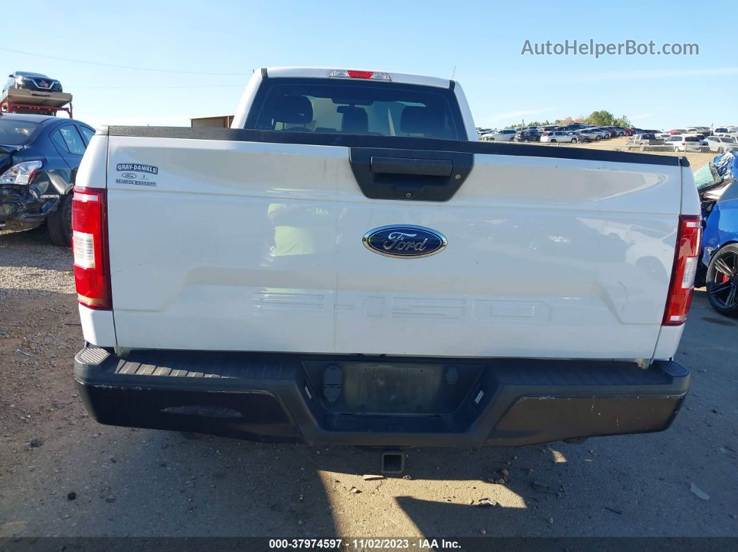 2018 Ford F-150 Xl White vin: 1FTMF1CB4JKF39178