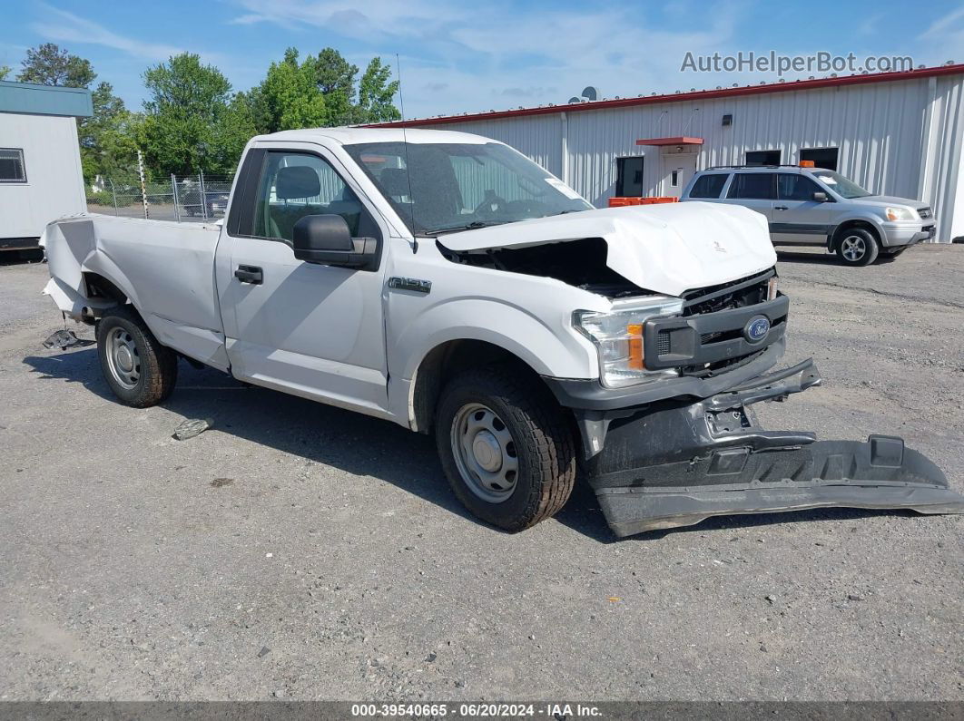 2019 Ford F-150 Xl White vin: 1FTMF1CB4KKD02725