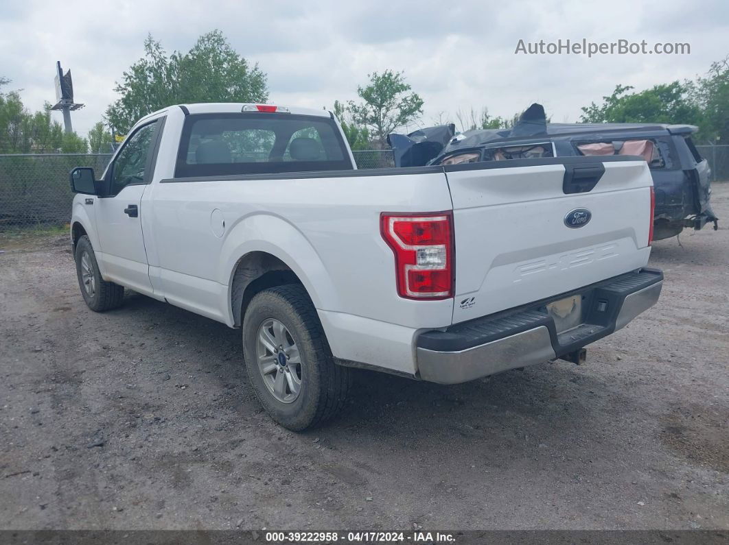 2019 Ford F-150 Xl White vin: 1FTMF1CB4KKE47571