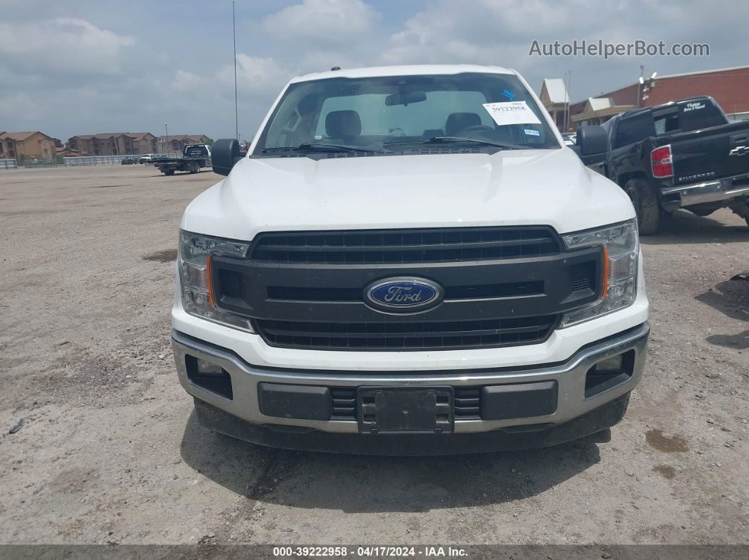 2019 Ford F-150 Xl White vin: 1FTMF1CB4KKE47571