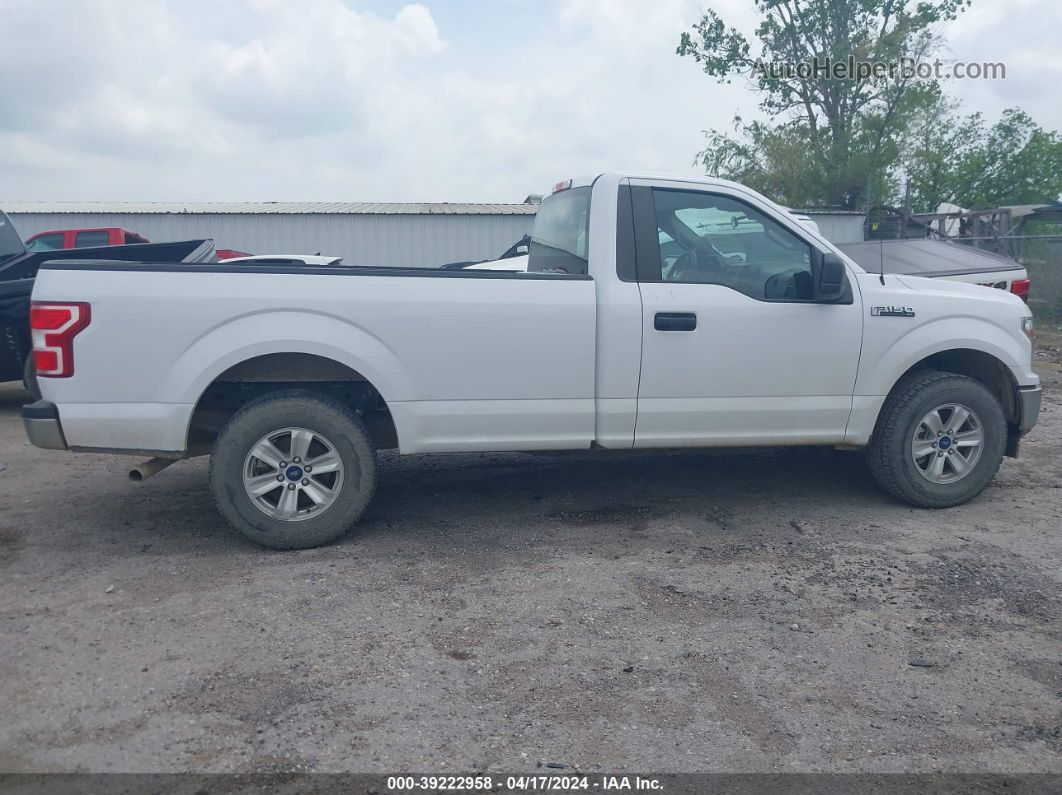 2019 Ford F-150 Xl White vin: 1FTMF1CB4KKE47571