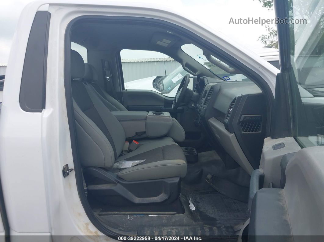 2019 Ford F-150 Xl White vin: 1FTMF1CB4KKE47571