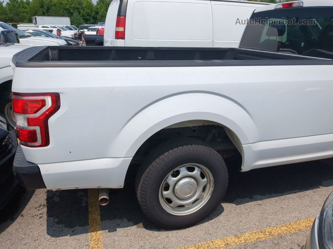 2018 Ford F-150 Xl/xlt White vin: 1FTMF1CB5JKC20498