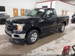 2018 Ford F-150 Xl Black vin: 1FTMF1CB5JKE75345