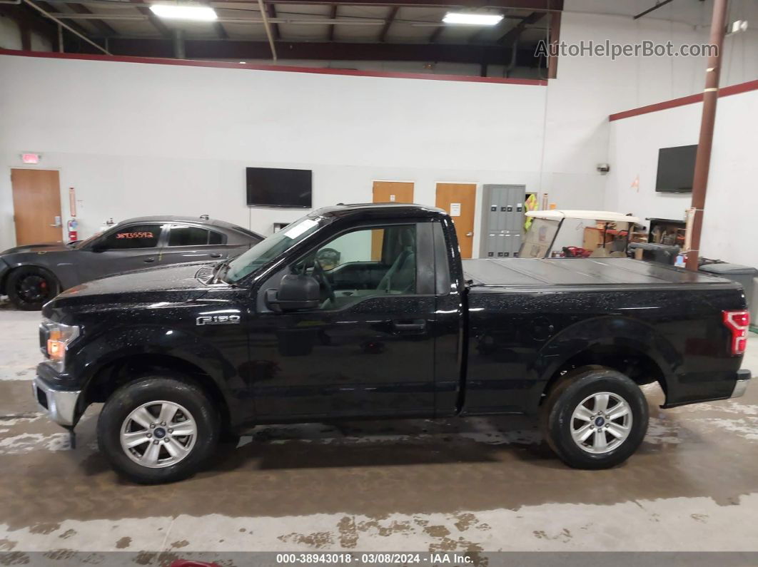 2018 Ford F-150 Xl Black vin: 1FTMF1CB5JKE75345