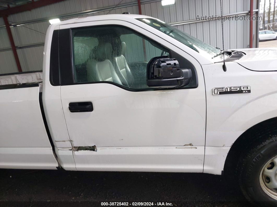 2019 Ford F-150 Xl White vin: 1FTMF1CB6KKC28241