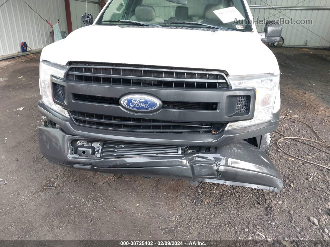 2019 Ford F-150 Xl White vin: 1FTMF1CB6KKC28241