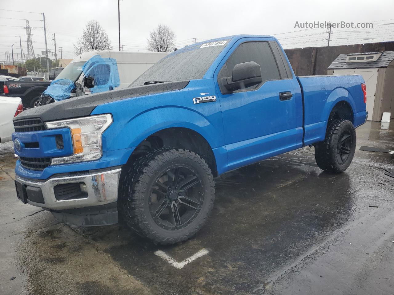 2020 Ford F150  Синий vin: 1FTMF1CB9LKD12541