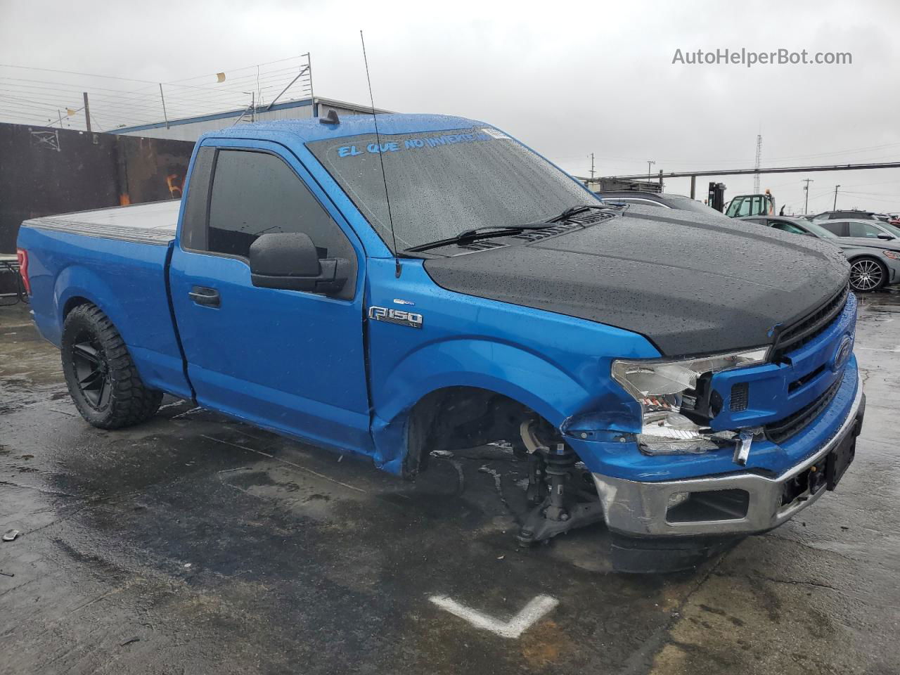 2020 Ford F150  Синий vin: 1FTMF1CB9LKD12541