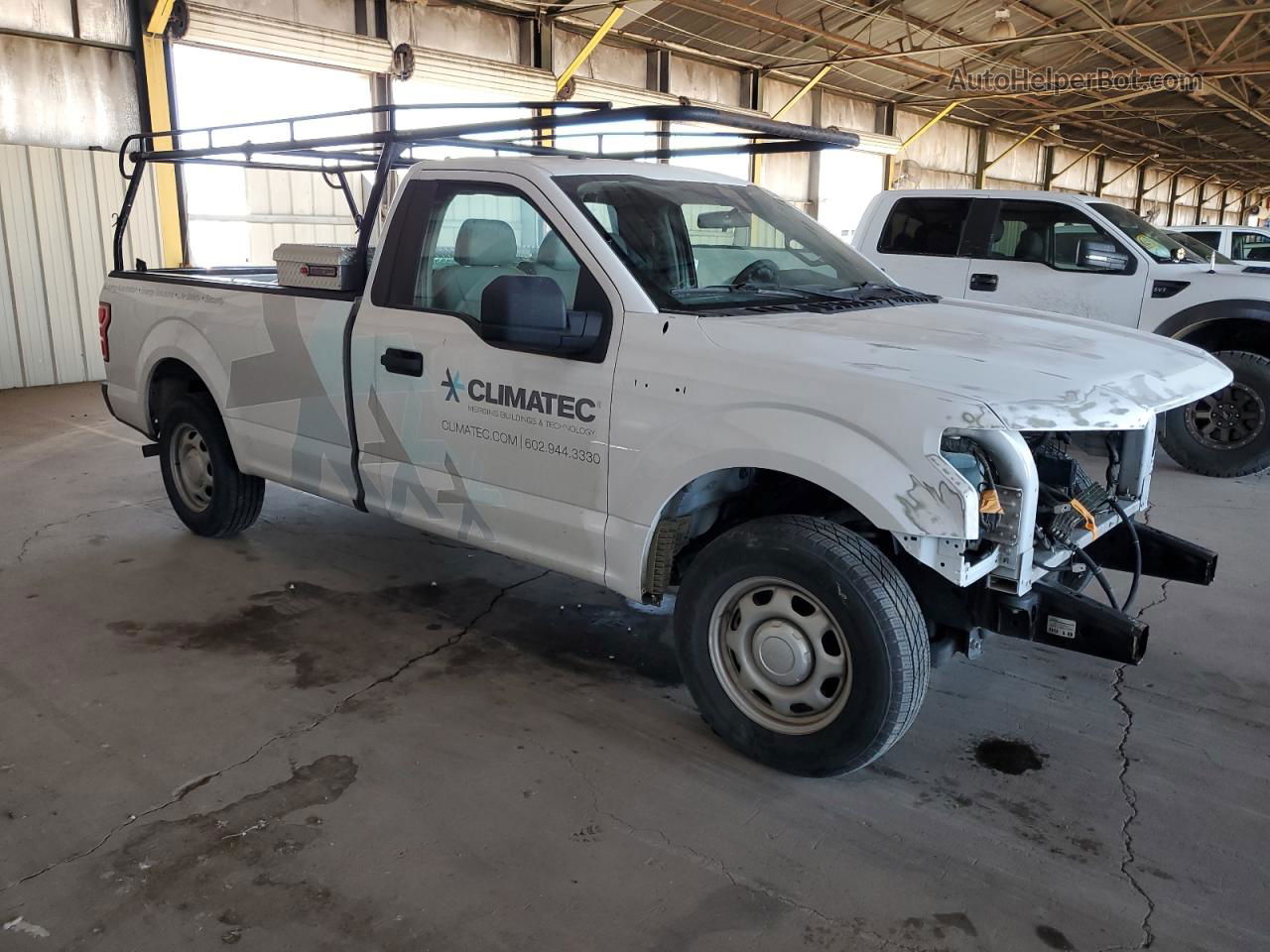 2019 Ford F150  White vin: 1FTMF1CBXKKD29864