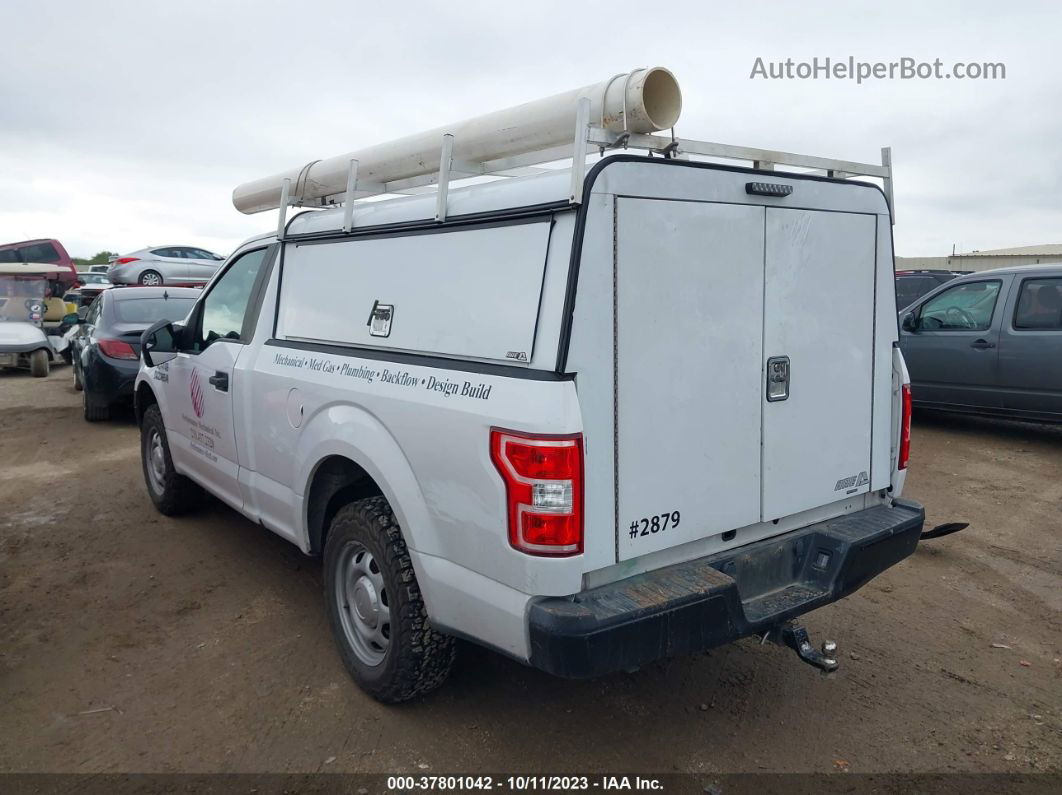 2019 Ford F-150 Xl White vin: 1FTMF1CBXKKD70463