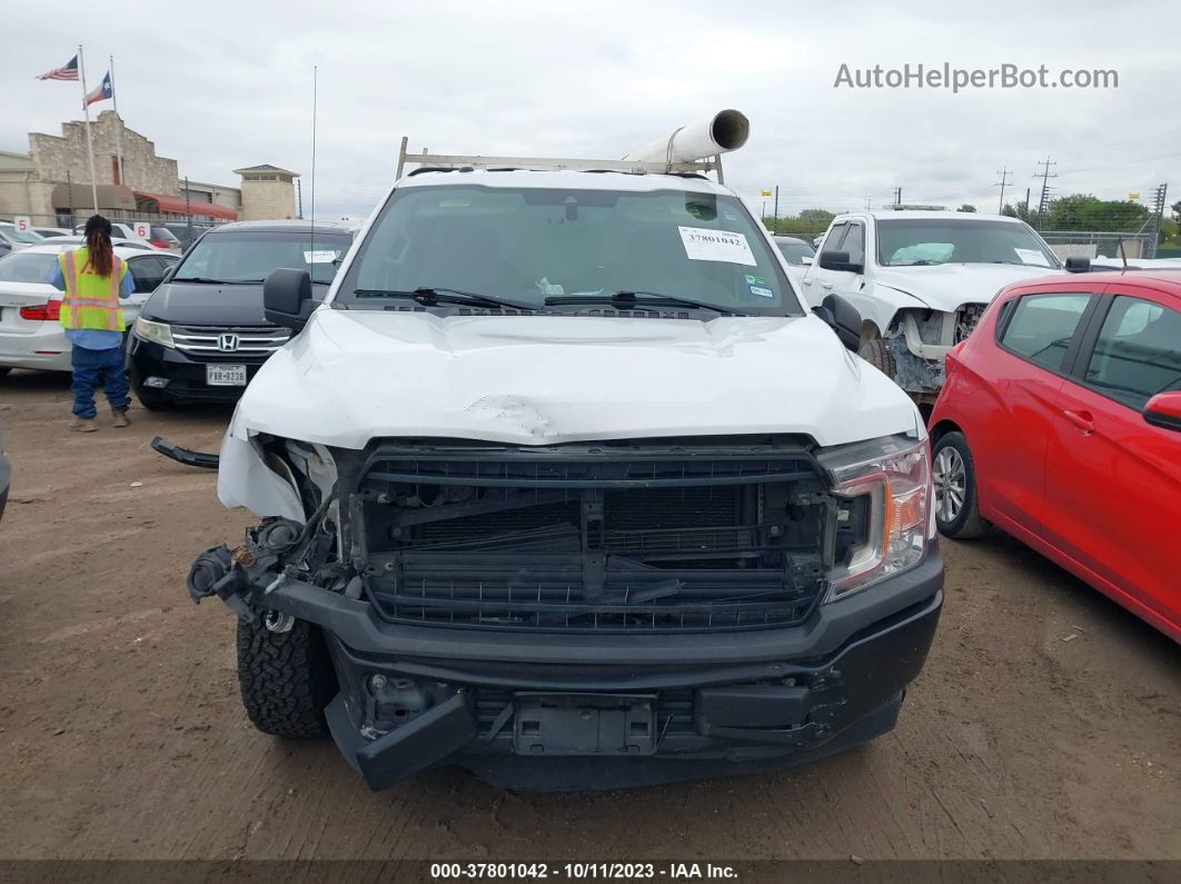 2019 Ford F-150 Xl White vin: 1FTMF1CBXKKD70463