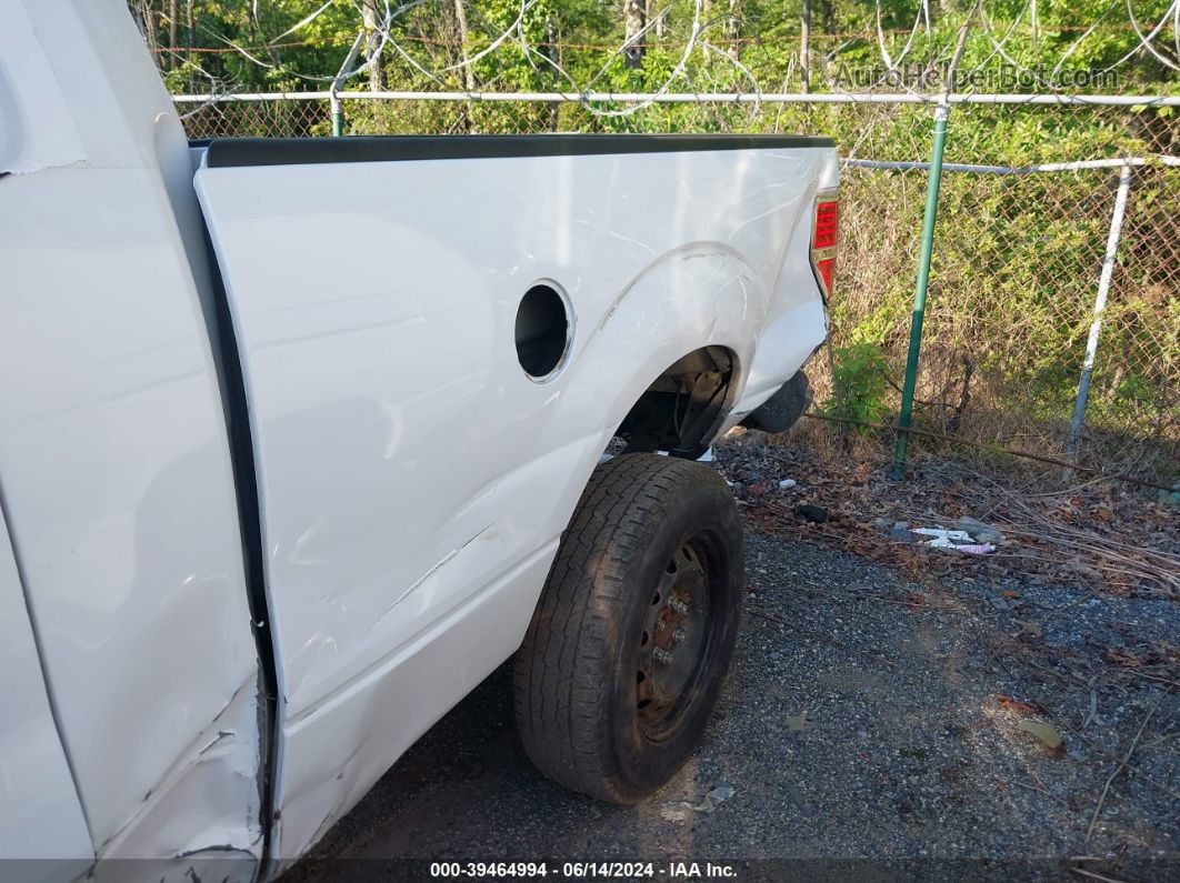 2014 Ford F-150 Xlt White vin: 1FTMF1CF7EKE92916