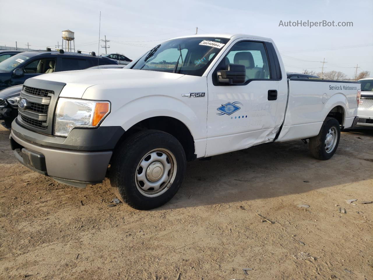 2014 Ford F150  Синий vin: 1FTMF1CM0EKD72731