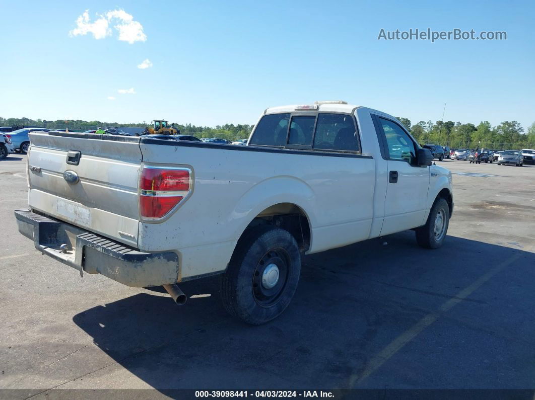 2014 Ford F-150 Xl White vin: 1FTMF1CM0EKE71274