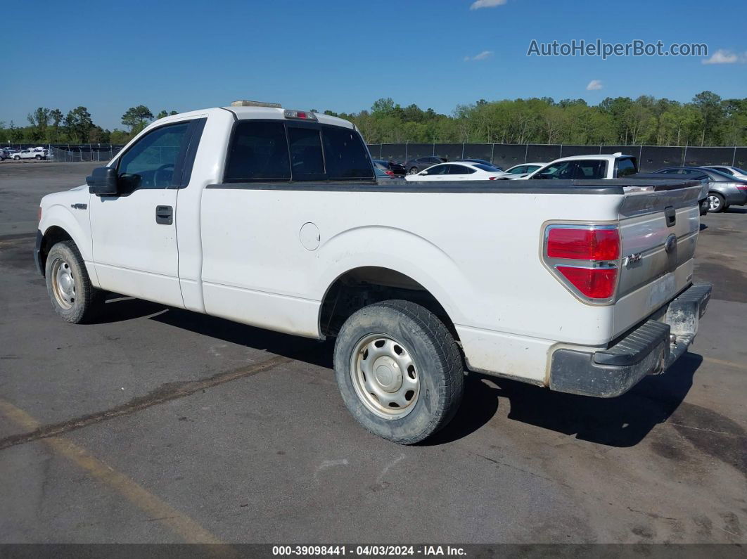 2014 Ford F-150 Xl White vin: 1FTMF1CM0EKE71274