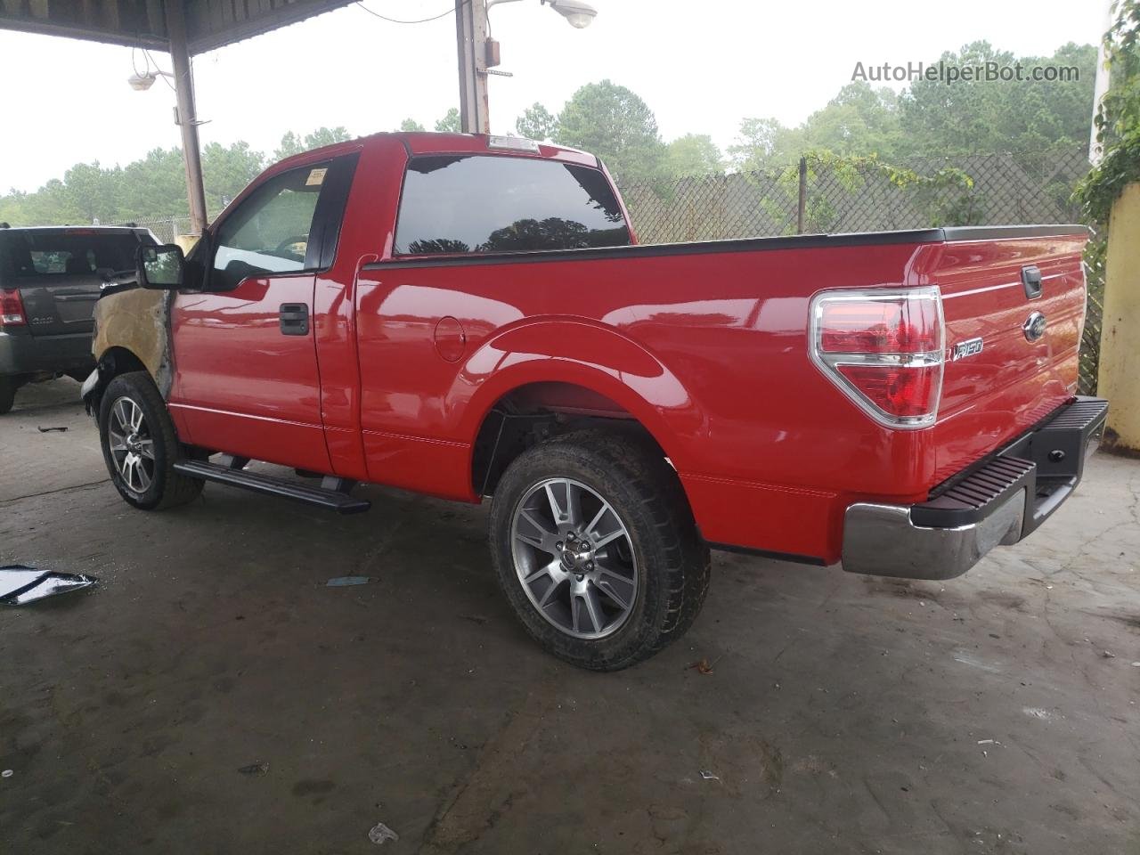 2014 Ford F150  Red vin: 1FTMF1CM1EKE98645