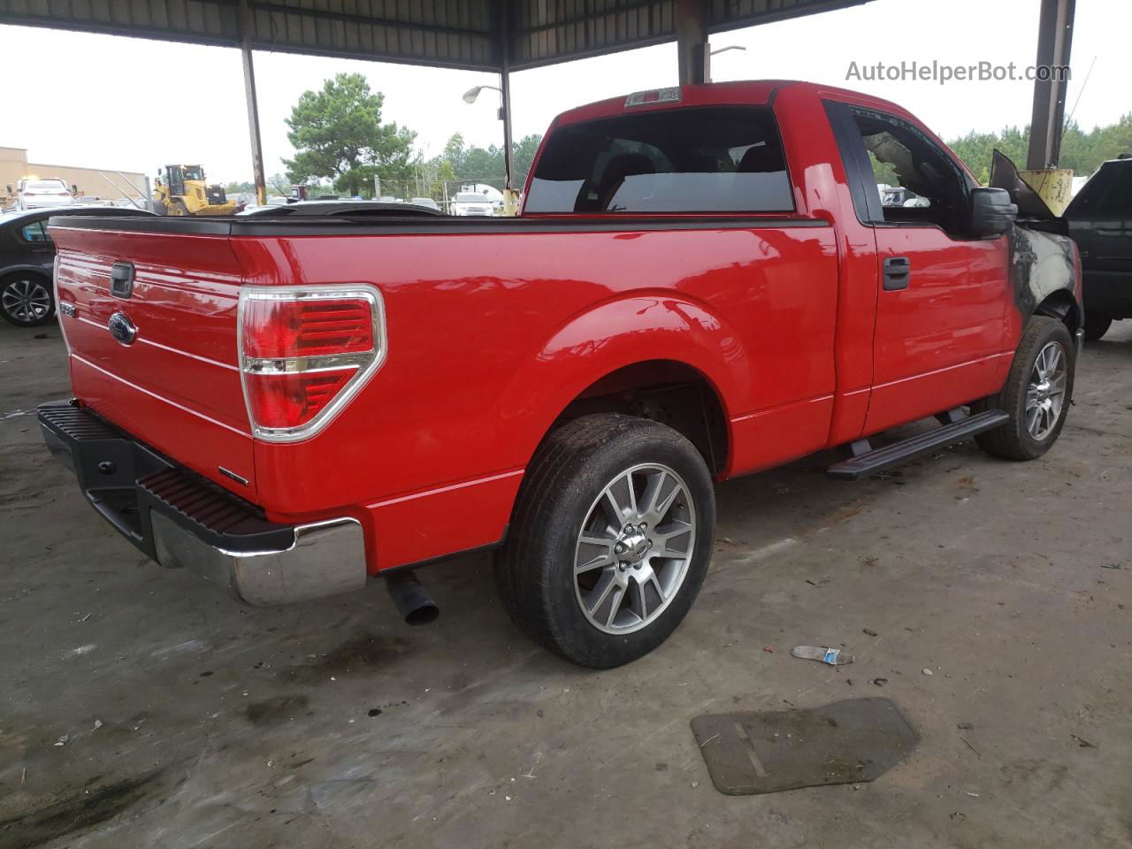 2014 Ford F150  Red vin: 1FTMF1CM1EKE98645