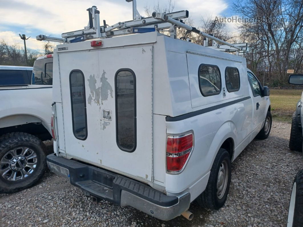 2014 Ford F-150 Xl White vin: 1FTMF1CM3EKG07669