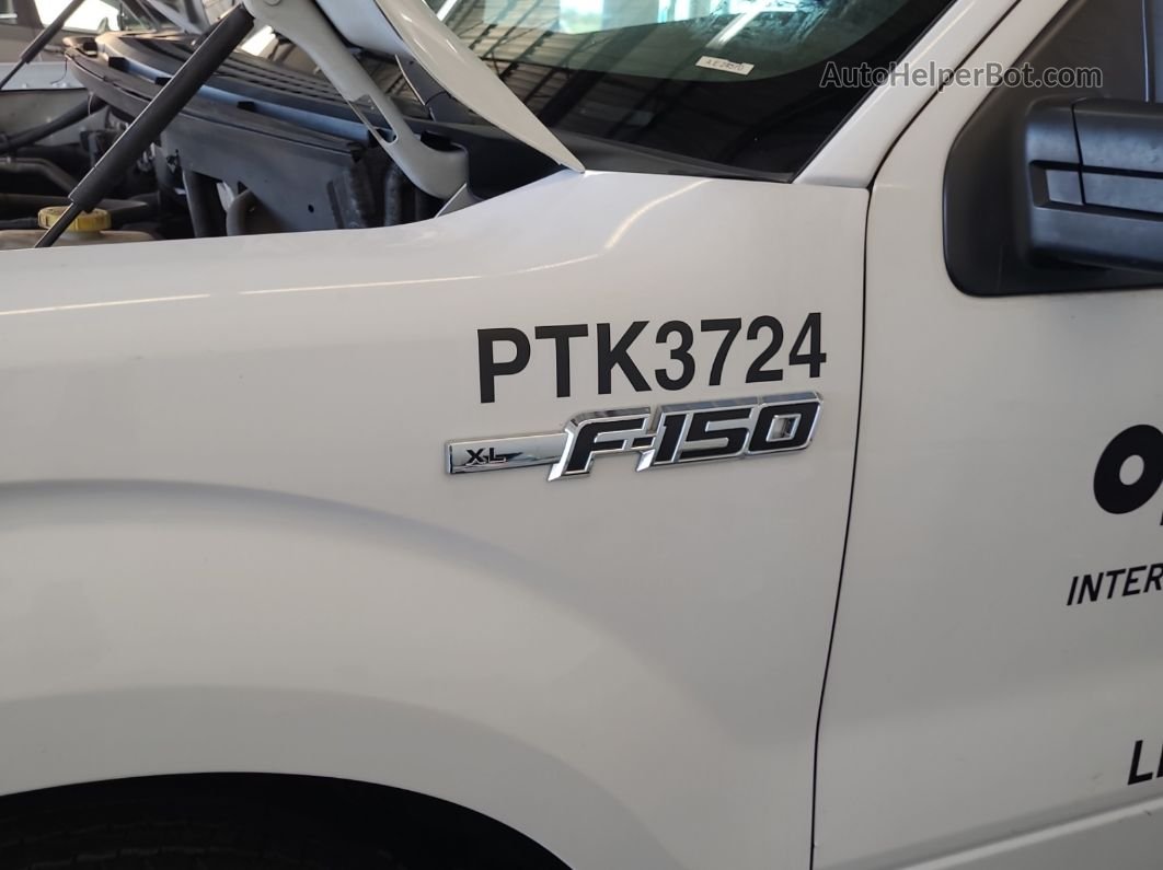 2014 Ford F-150 Xl/xlt/stx White vin: 1FTMF1CM4EKG22861