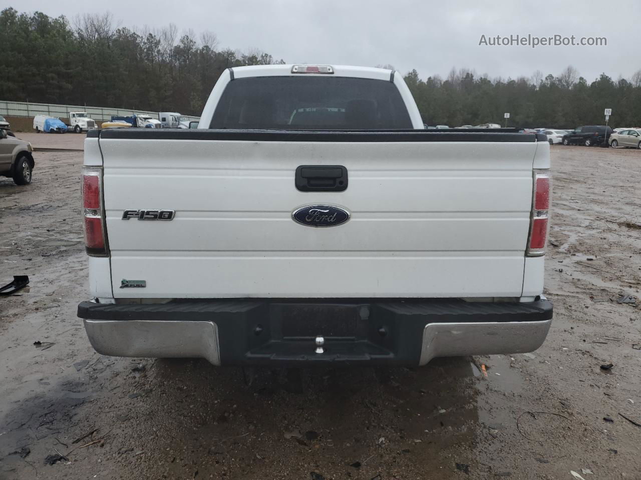 2011 Ford F150  White vin: 1FTMF1CM5BKD68878