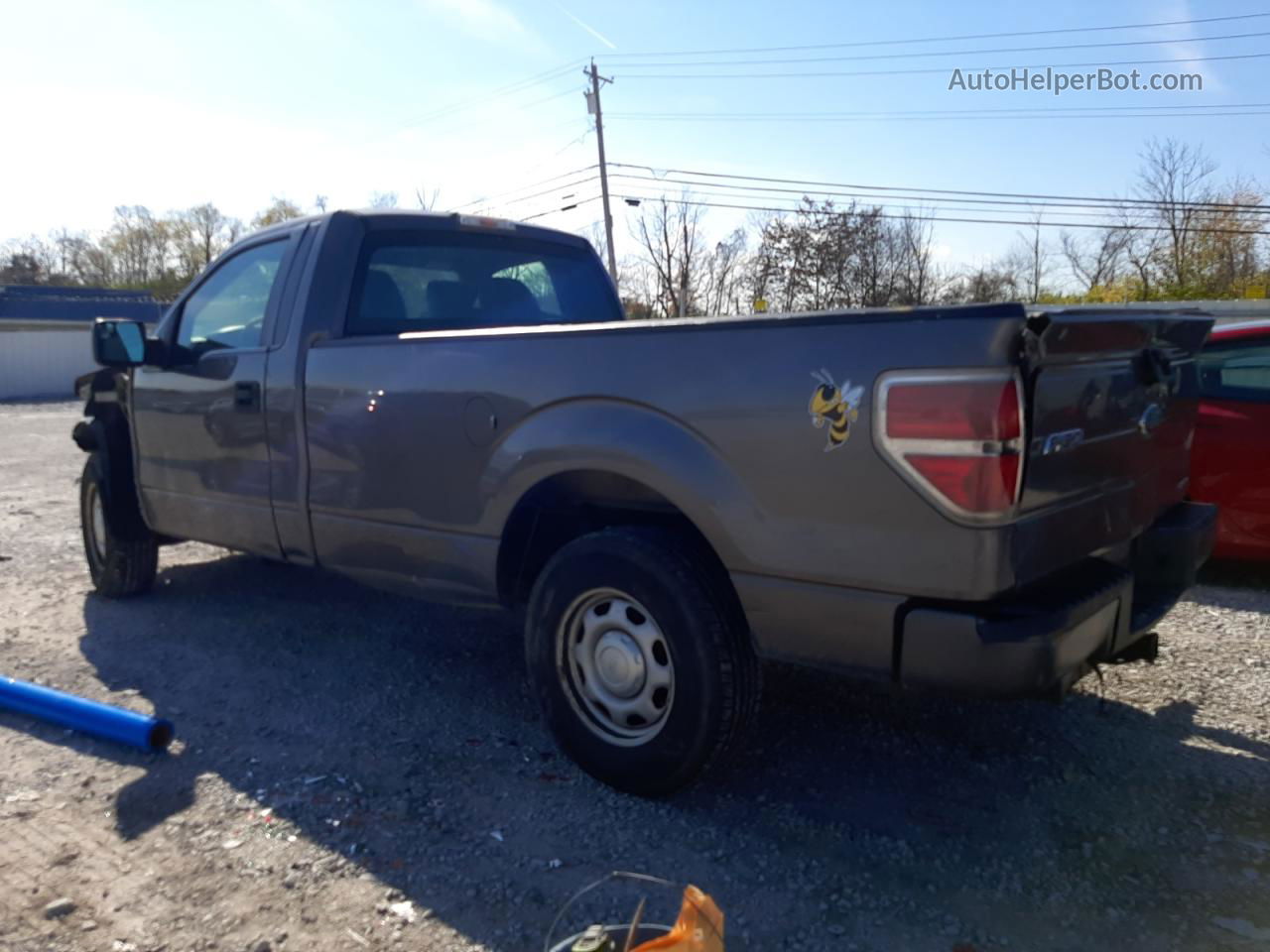 2014 Ford F150  Gray vin: 1FTMF1CM6EKD18804