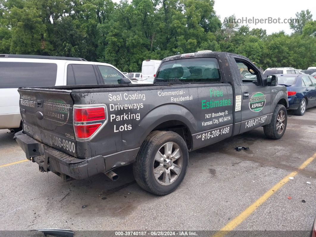 2014 Ford F-150 Xl Gray vin: 1FTMF1CM6EKE45150