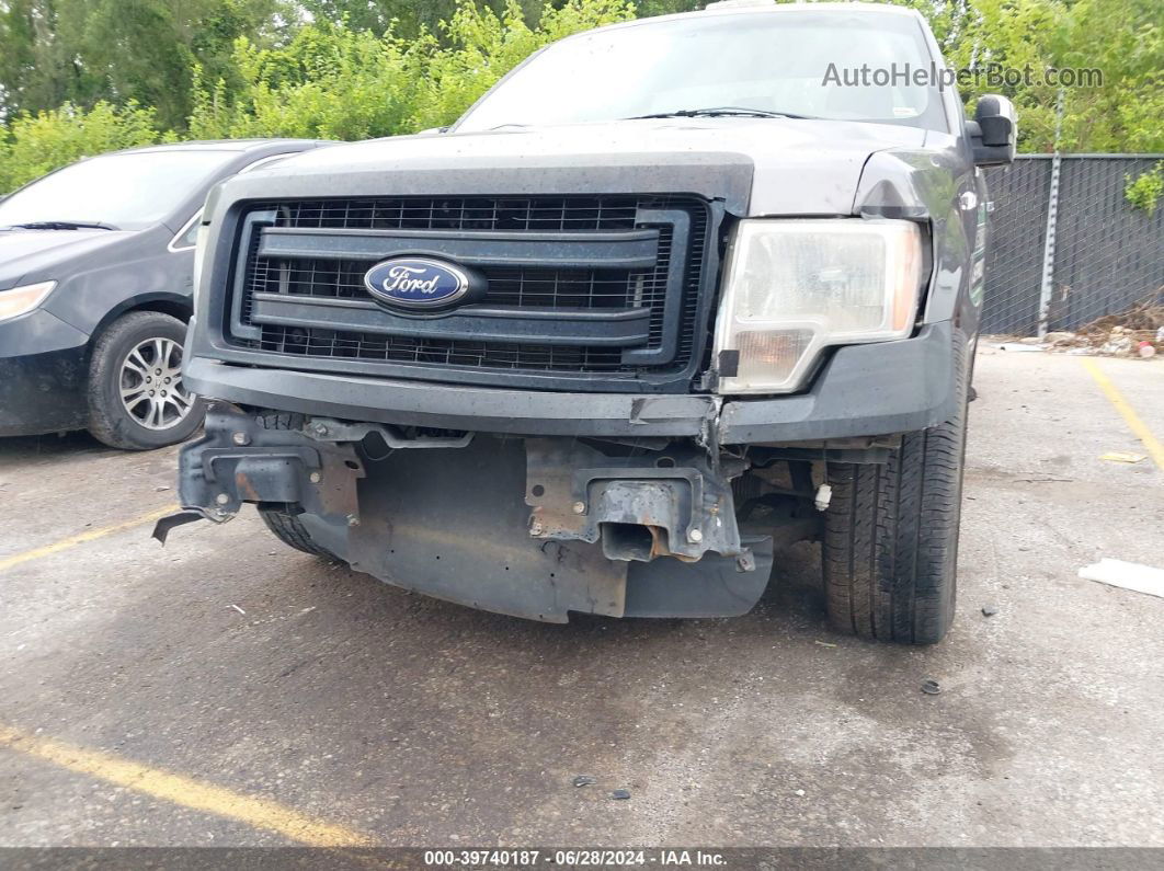 2014 Ford F-150 Xl Gray vin: 1FTMF1CM6EKE45150