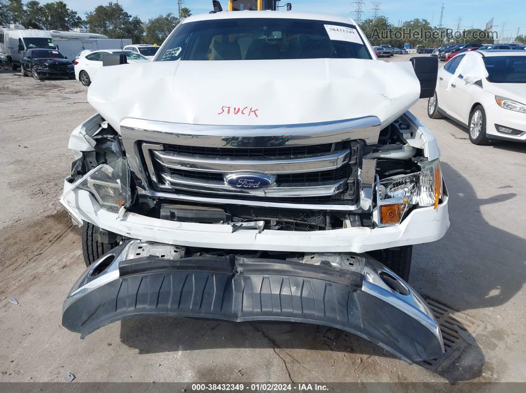 2014 Ford F-150 Xlt White vin: 1FTMF1CM7EFA40973