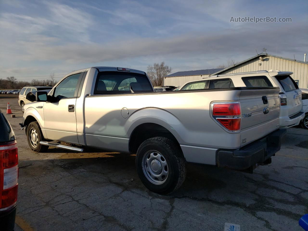 2014 Ford F150  Silver vin: 1FTMF1CM7EKE54746