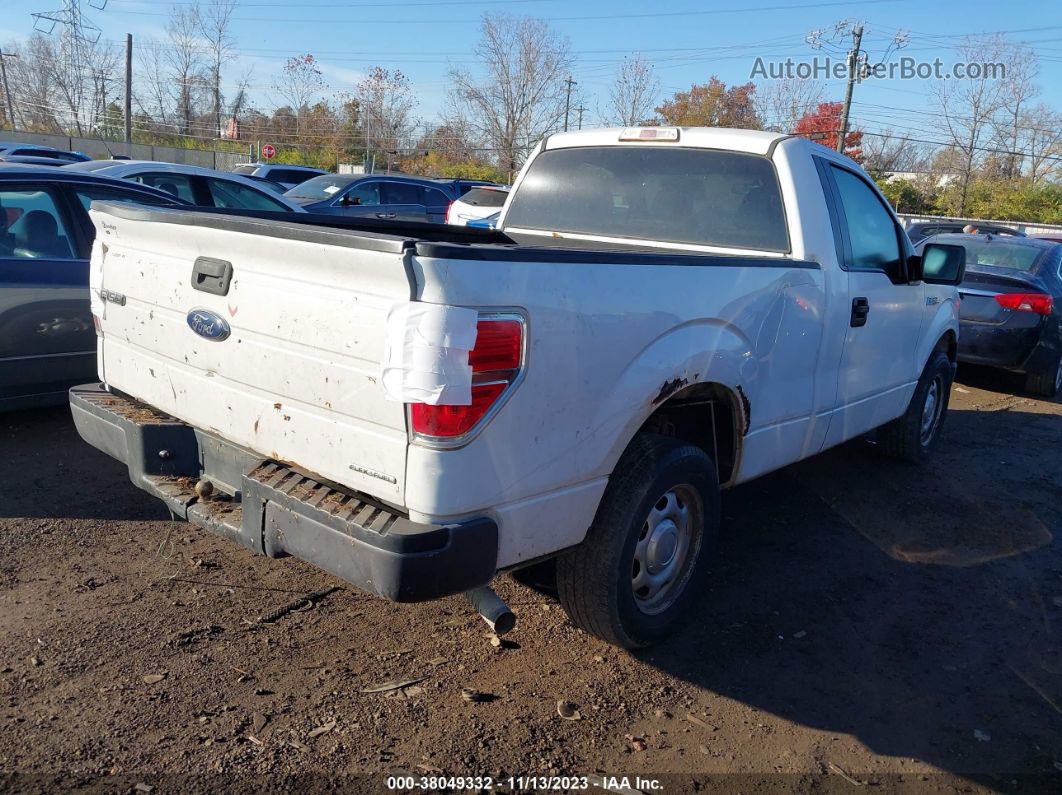 2014 Ford F-150 Xl White vin: 1FTMF1CM7EKF77639