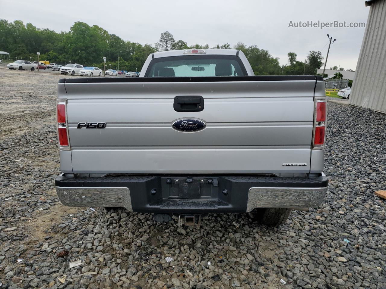 2014 Ford F150  Silver vin: 1FTMF1CM9EKD02466