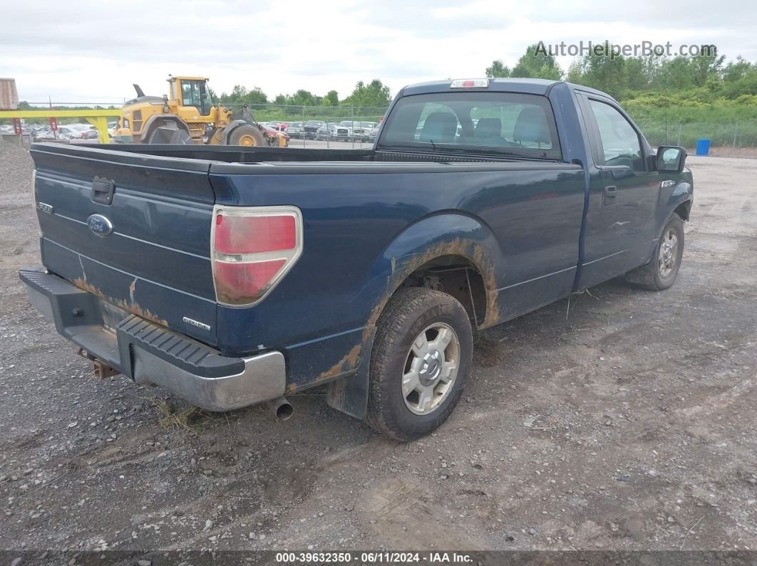 2014 Ford F-150 Xl Blue vin: 1FTMF1CM9EKD13824