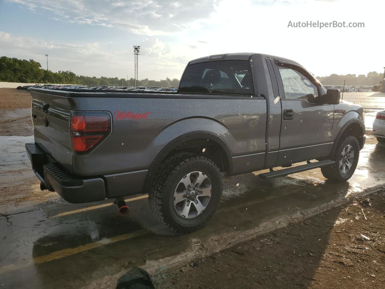 2011 Ford F150  Gray vin: 1FTMF1CMXBFC64931