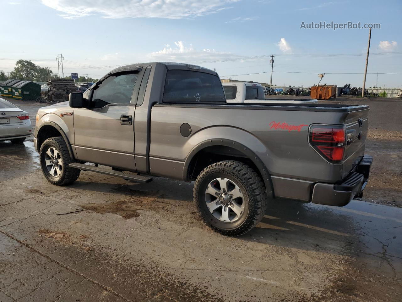 2011 Ford F150  Gray vin: 1FTMF1CMXBFC64931