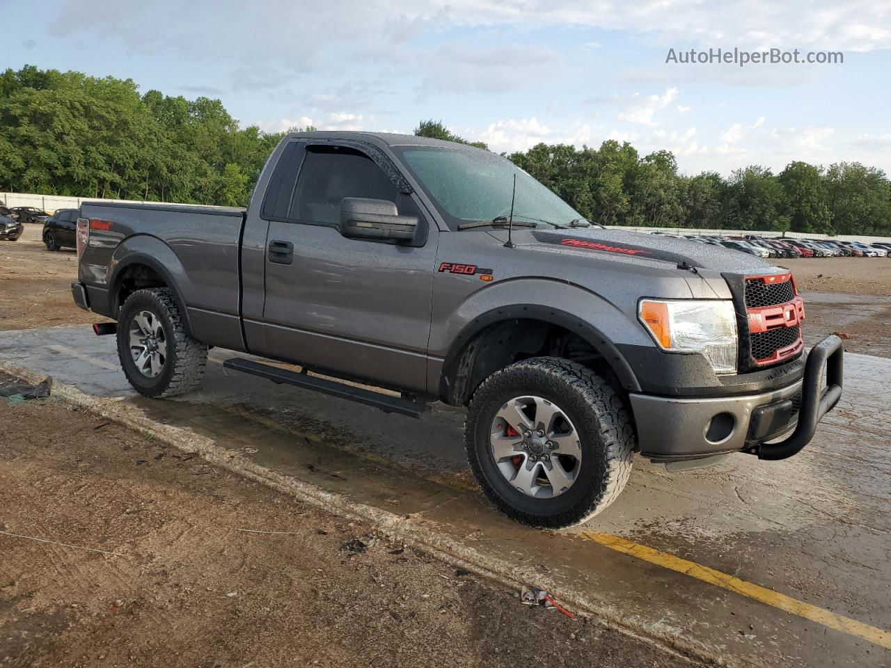 2011 Ford F150  Gray vin: 1FTMF1CMXBFC64931