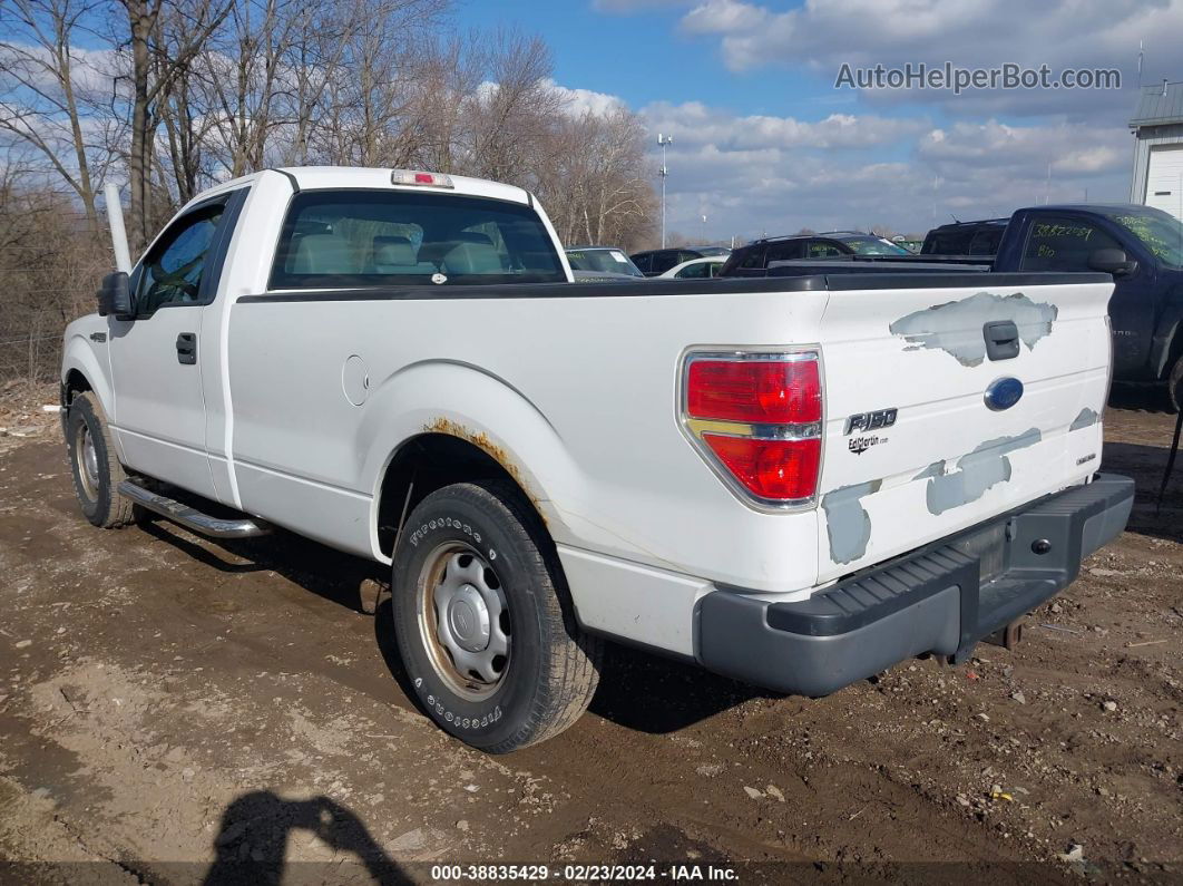 2011 Ford F150   White vin: 1FTMF1CMXBKD18753