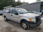 2014 Ford F150  Silver vin: 1FTMF1CMXEKD63468